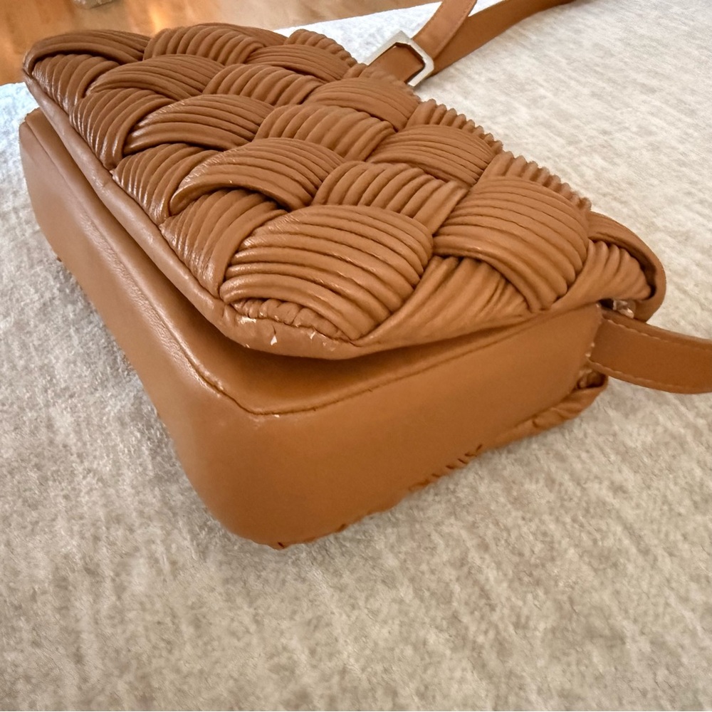 JW PEI Brown Woven Crossbody Bag - Picture 10 of 11